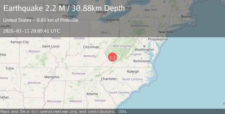 Map of West Virginia