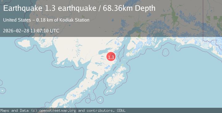 Map of Southern Alaska