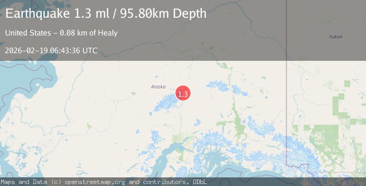 Map of Central Alaska