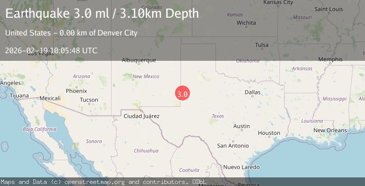 Map of western Texas