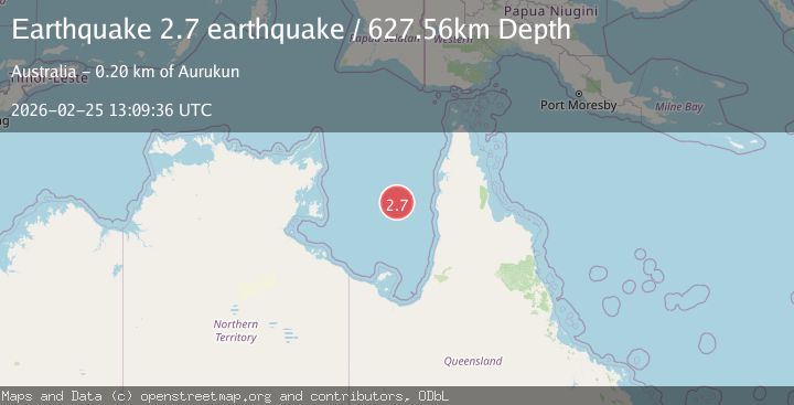 Map of Gulf of Carpentaria