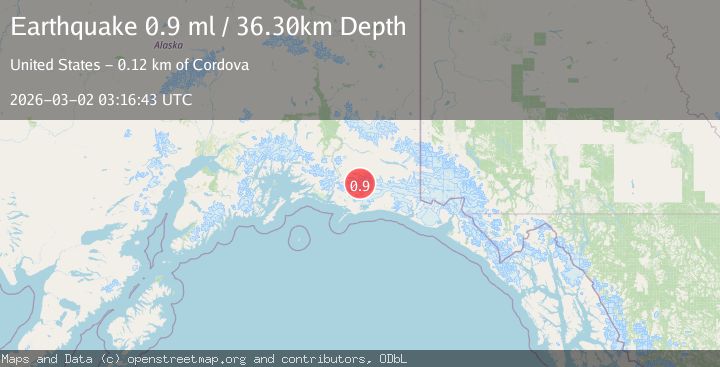 Map of Southern Alaska