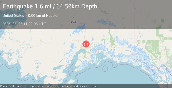 Map of Southern Alaska