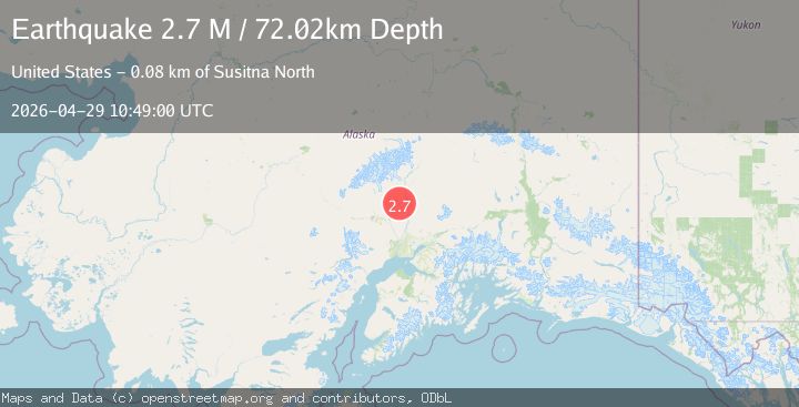 Map of Central Alaska