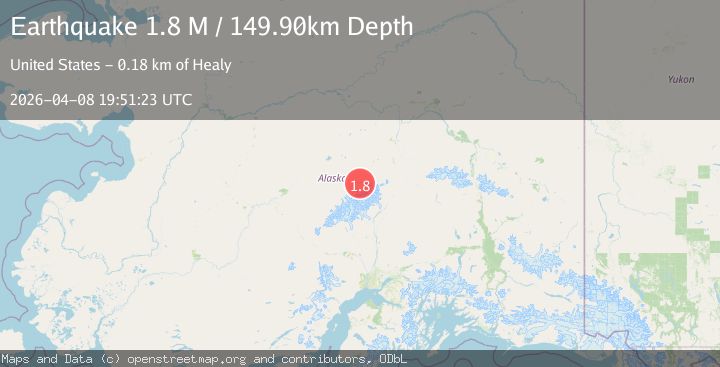 Map of Central Alaska