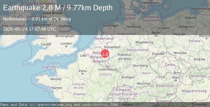 Map of Belgium