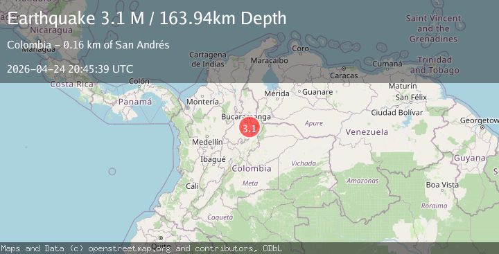 Map of northern Colombia