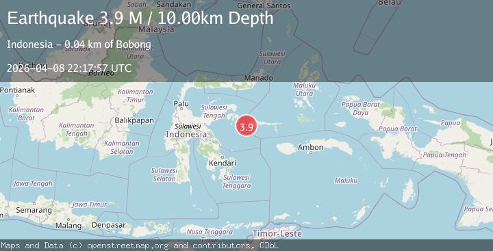 Map of Kepulauan Sula, Indonesia