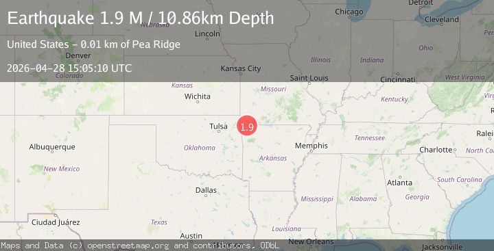 Map of Arkansas