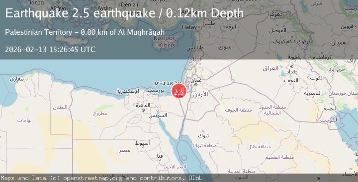 Map of Dead Sea region