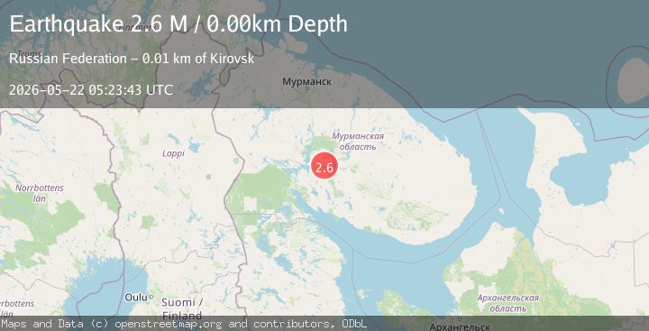 Map of northwestern Russia