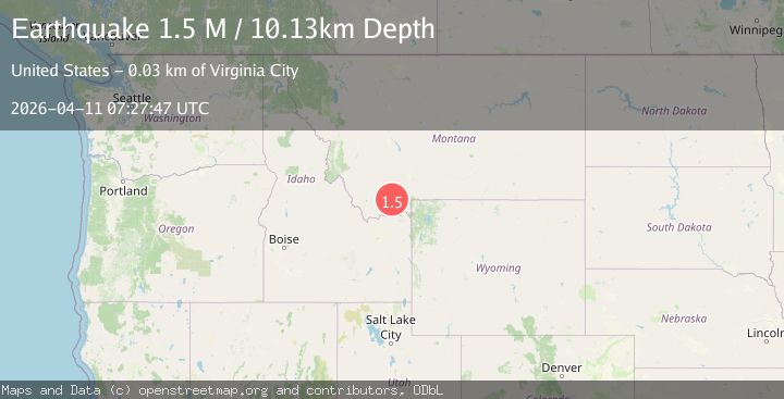 Map of western Montana