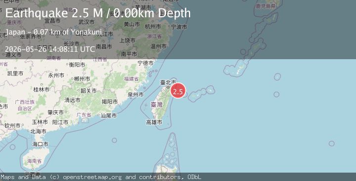 Map of Taiwan region