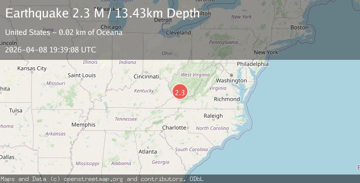 Map of West Virginia