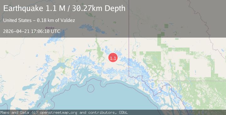 Map of Southern Alaska