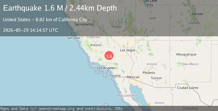 Map of Southern California