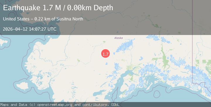 Map of Central Alaska
