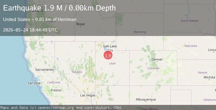 Map of Utah