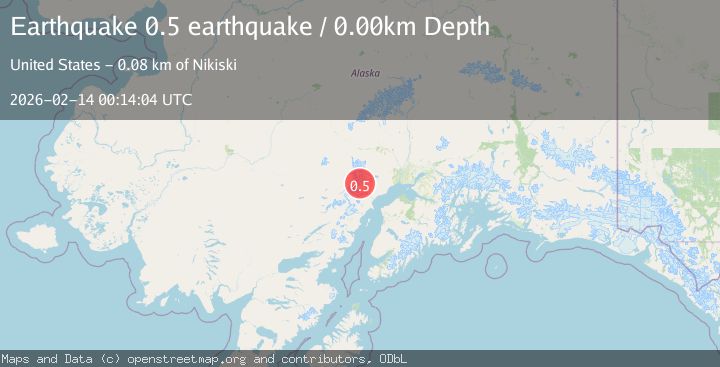 Map of Southern Alaska