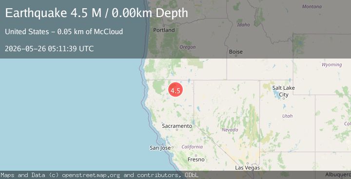 Map of Northern California