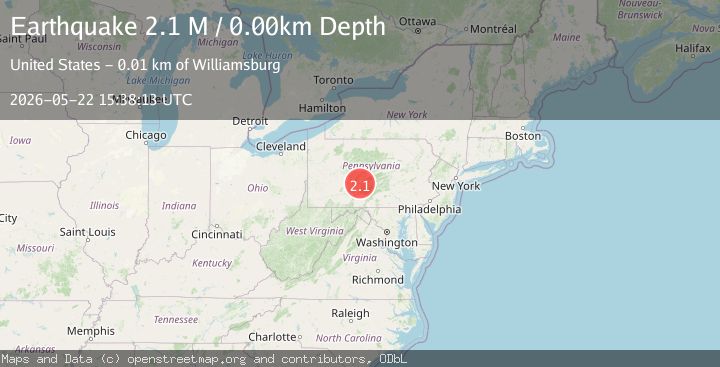 Map of Pennsylvania
