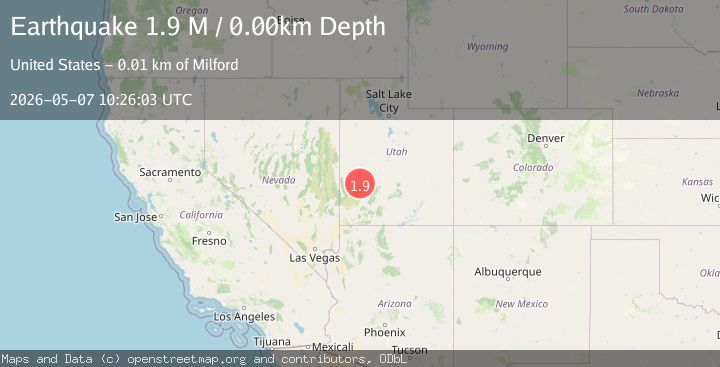 Map of Utah