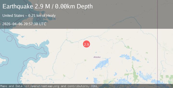 Map of Central Alaska