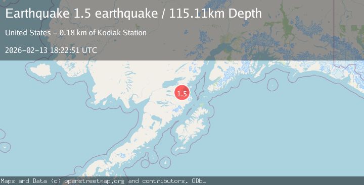 Map of Southern Alaska