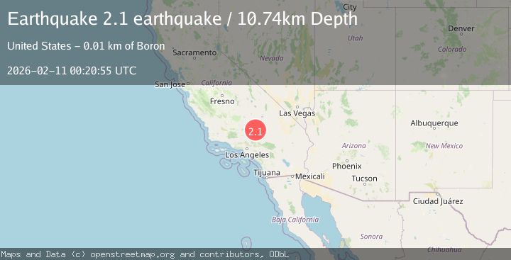 Map of Southern California