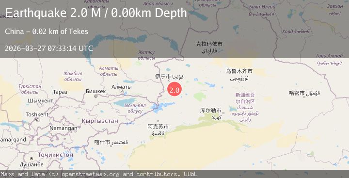Map of northern Xinjiang, China