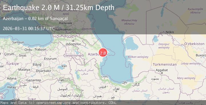 Map of Azerbaijan