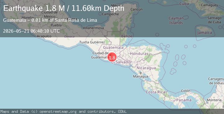 Map of Guatemala