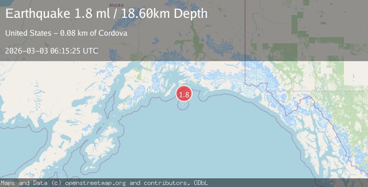 Map of Gulf of Alaska