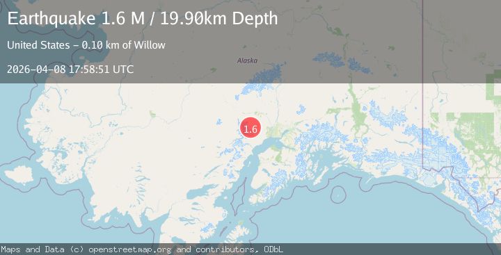 Map of Southern Alaska