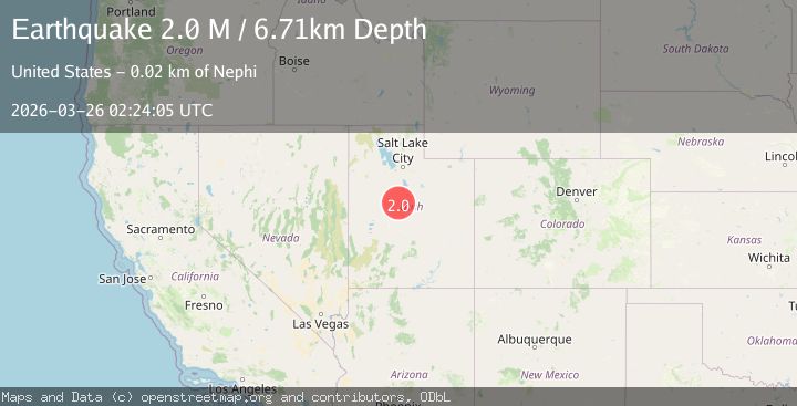 Map of Utah