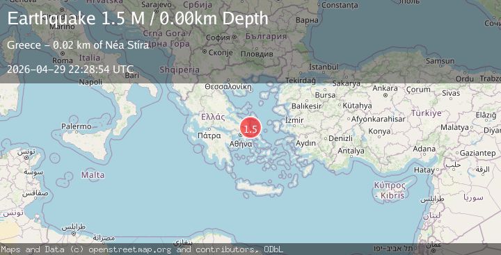 Map of Aegean Sea