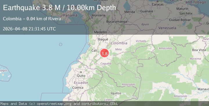 Map of Colombia