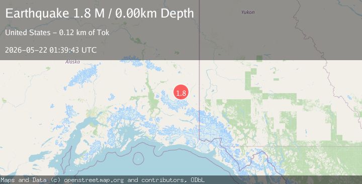 Map of Central Alaska