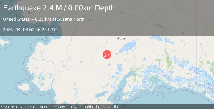Map of Central Alaska