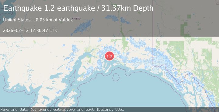 Map of Southern Alaska