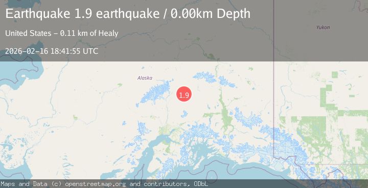 Map of Central Alaska