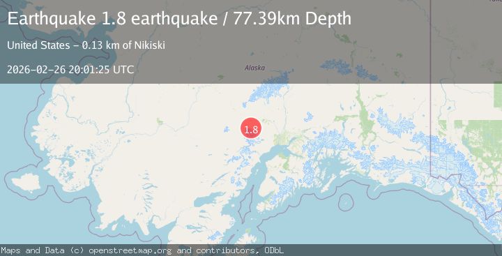 Map of Southern Alaska