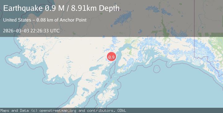 Map of Southern Alaska