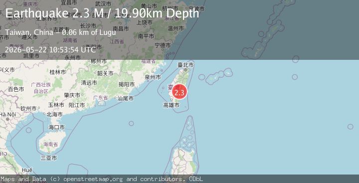 Map of Taiwan