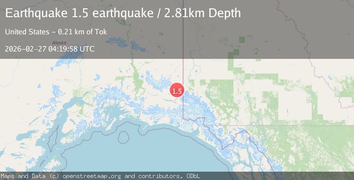 Map of Southern Alaska