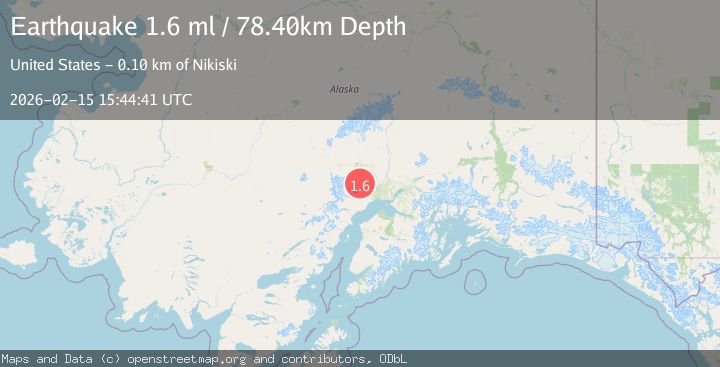 Map of Southern Alaska