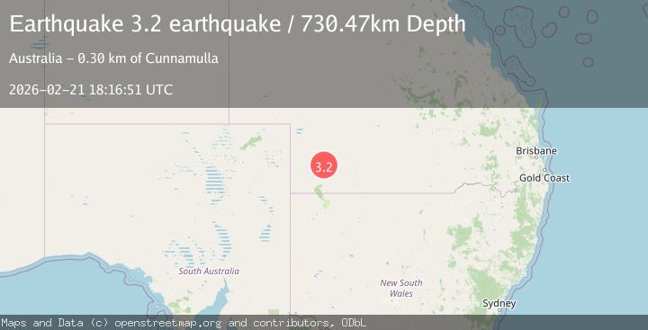 Map of Queensland, Australia