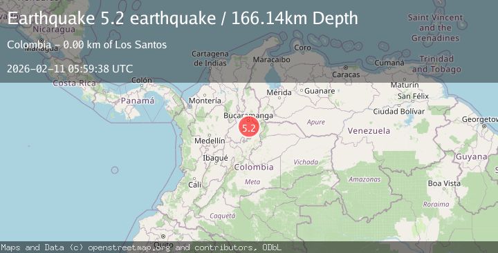 Map of northern Colombia