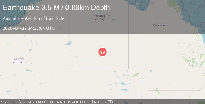 Map of Northern Territory, Australia
