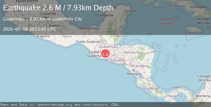 Map of Guatemala